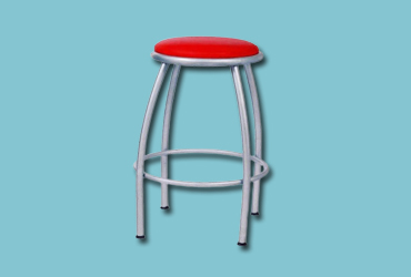 Revolving Back Rest Stool Wholesaler